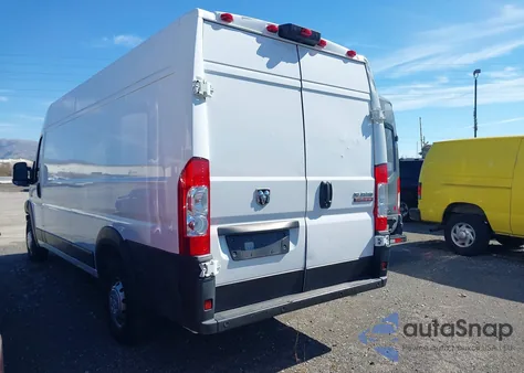 2021 Ram Promaster 3500 Cargo Van High Roof 159 Wb Ext z USA, uszkodzony, nr VIN 3C6MRVJG3ME558820